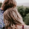 a couple looking at a landscape