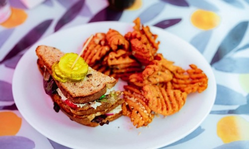 Top Brunch Spots Near Atlas Blue Hill | Image of appetizing brunch meal