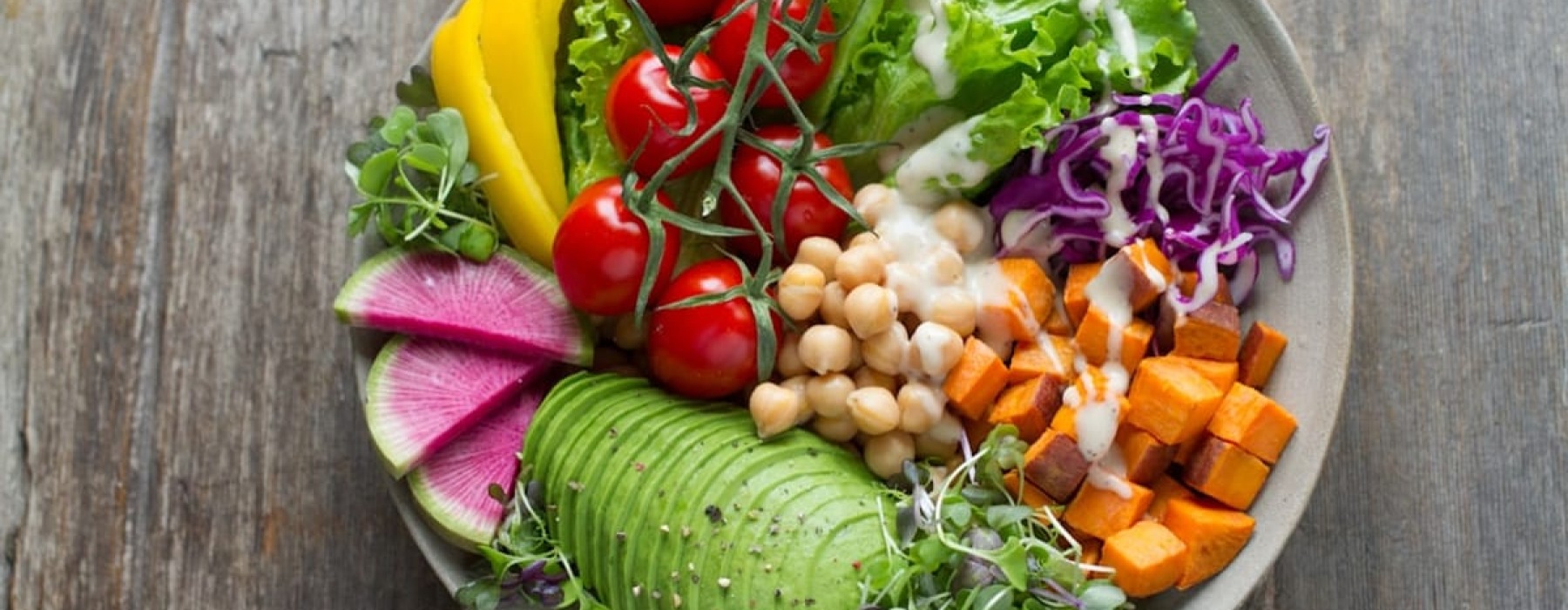 Vegan Restaurants Near Atlas Blue Hill | Image of a healthy vegan meal
